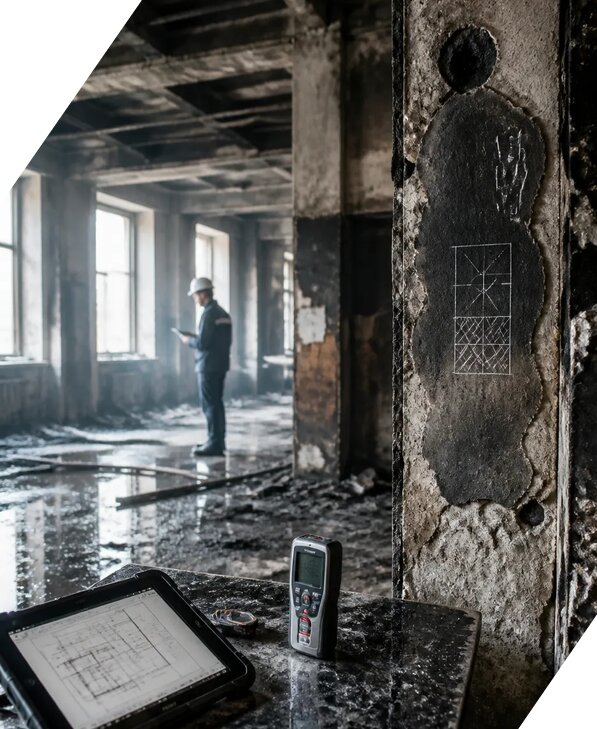 Обследование зданий после пожара в Чернушке от 15234 р. | ЭкспертизаРоссия
